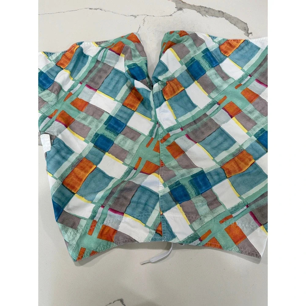Body Glove Mens Board Shorts Size 32 Multicolor Geometric Abstract Swim Trunks